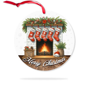 Circle Acrylic Ornament