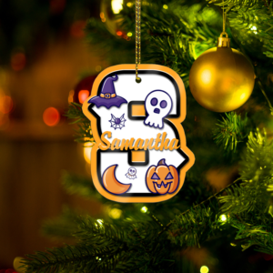 Custom Shape 2 Layered Ornament